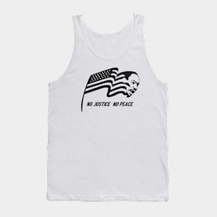 Martin Luther King Jr.  American flag symbol in black variety Tank Top